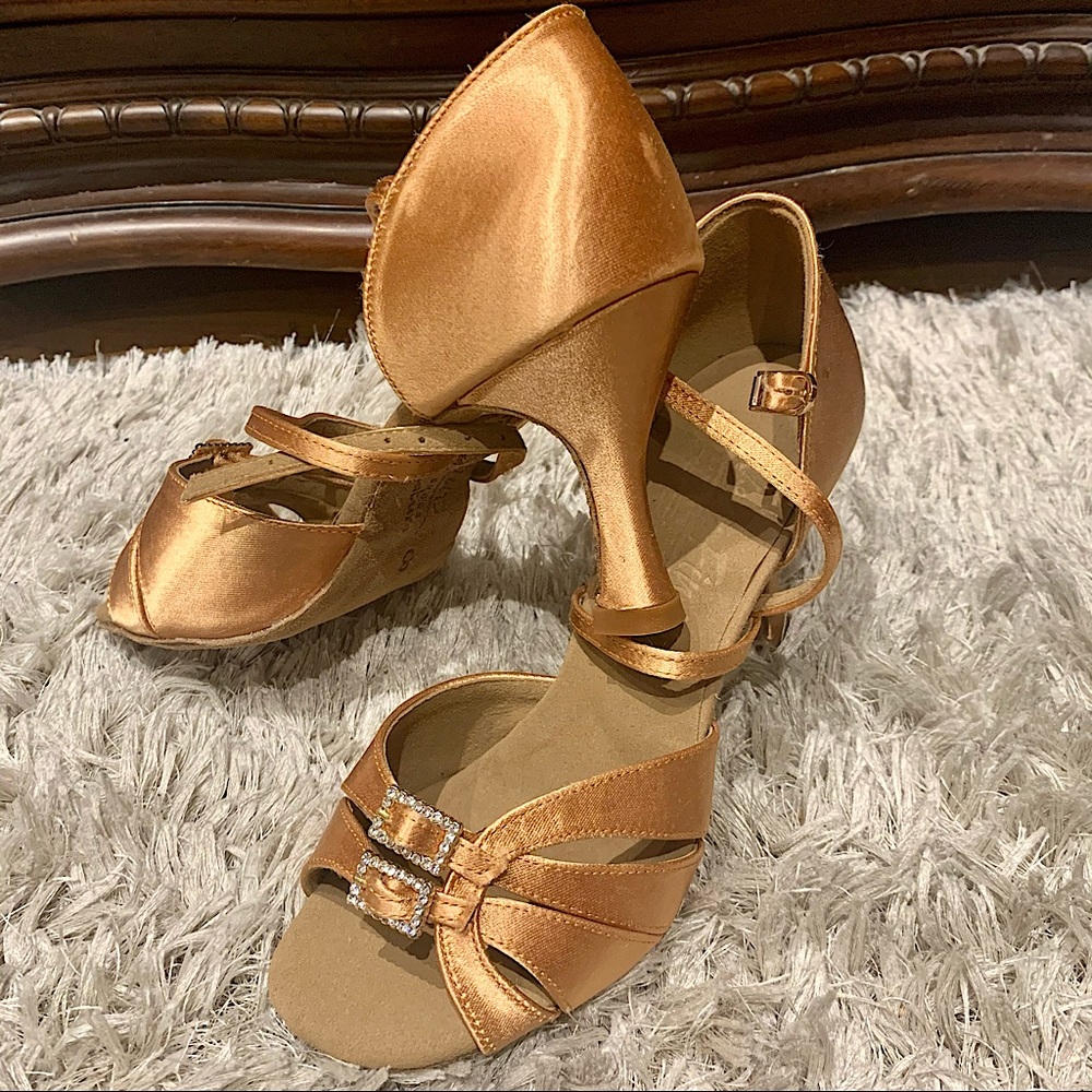 New Latin Rhythm Ballroom Dance Shoes Heels